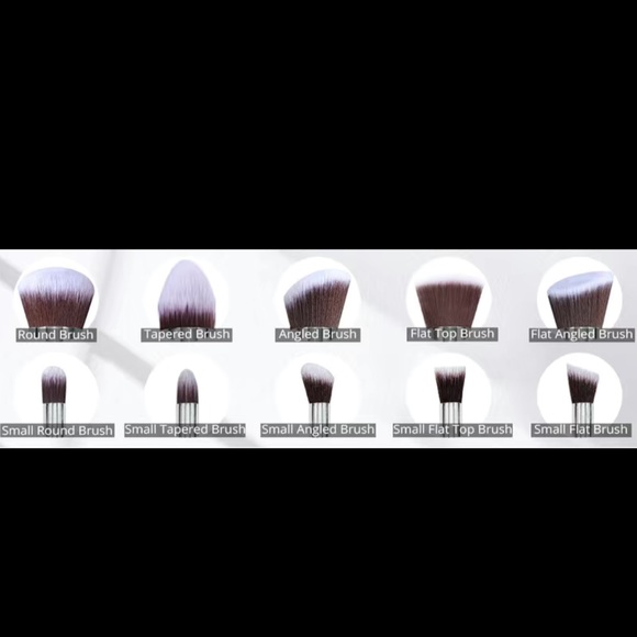 Cosmetic Makeup Brush Set 10pc - Picture 4 of 4